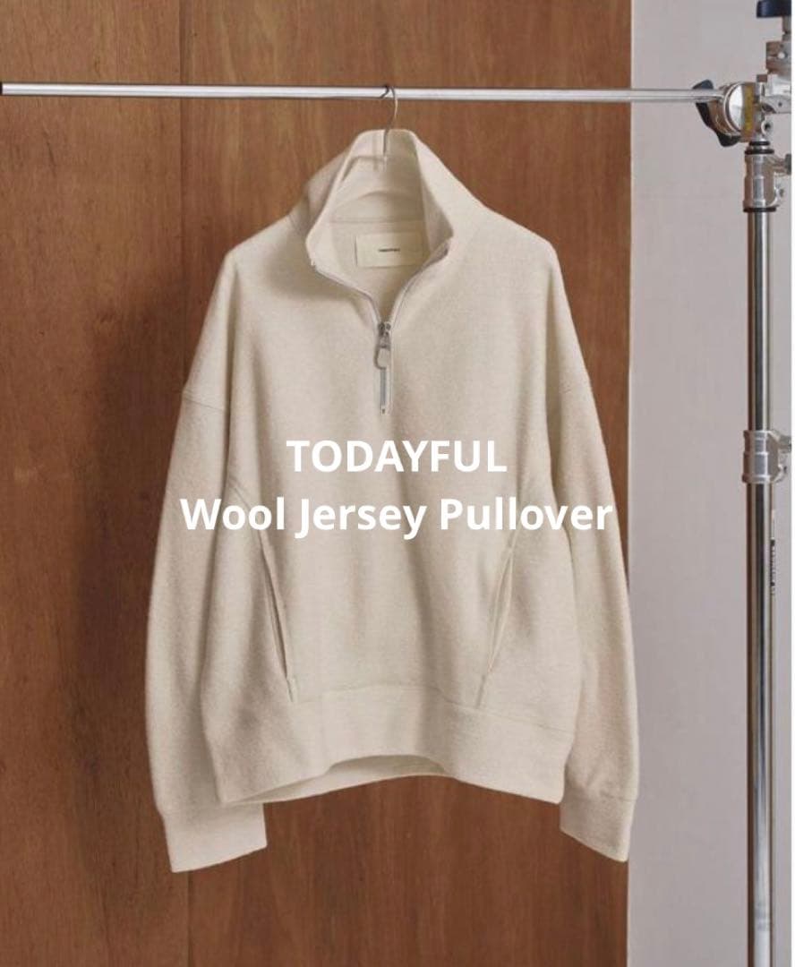 TODAYFUL Wool Jersey Pullover エクリュ