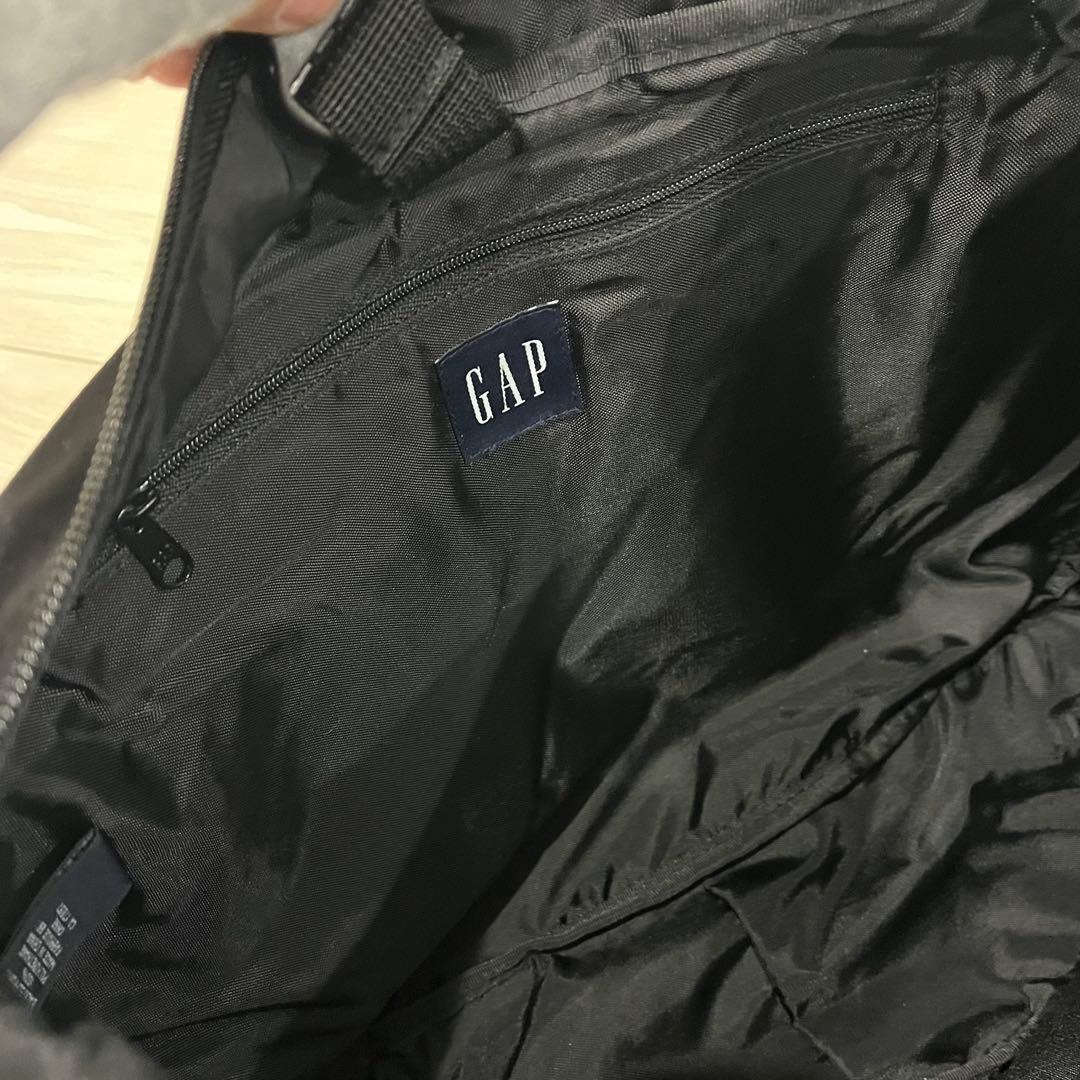 タグ付き OLD GAP Cargo Messenger バッグ 黒
