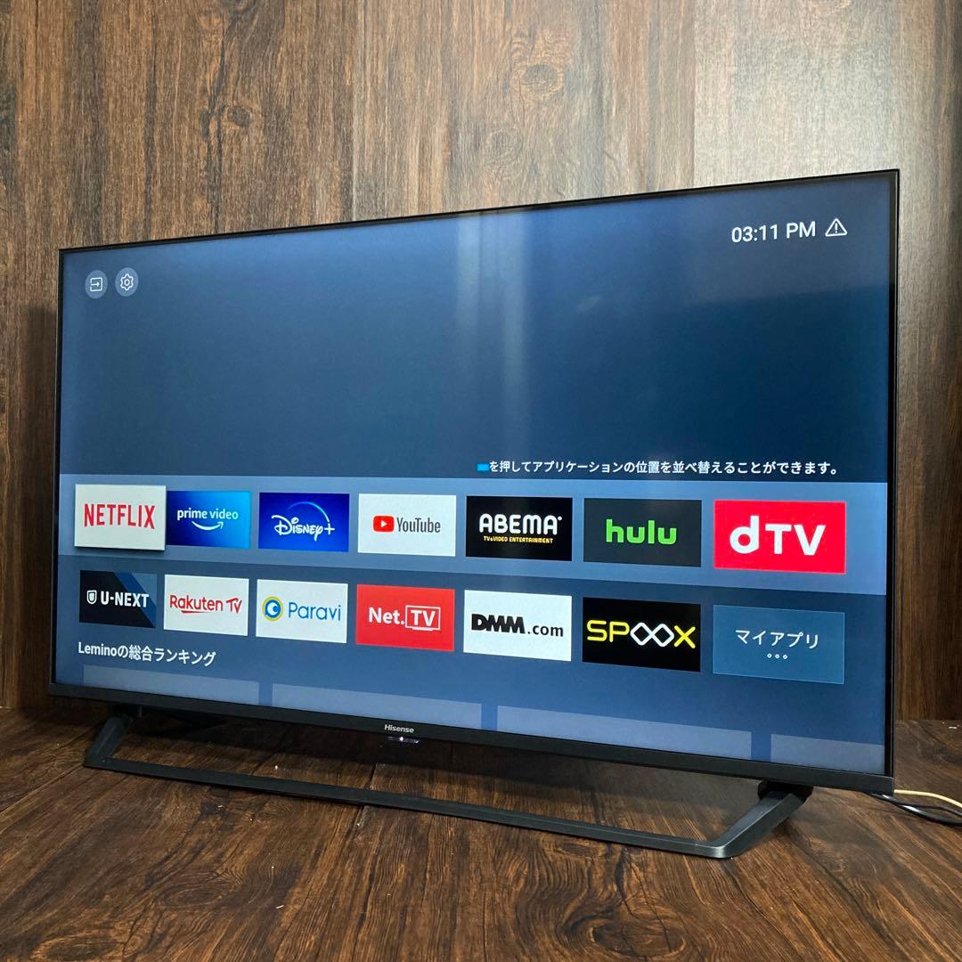 極美品 ハイセンス 40インチ テレビ 40BK2 2021年製