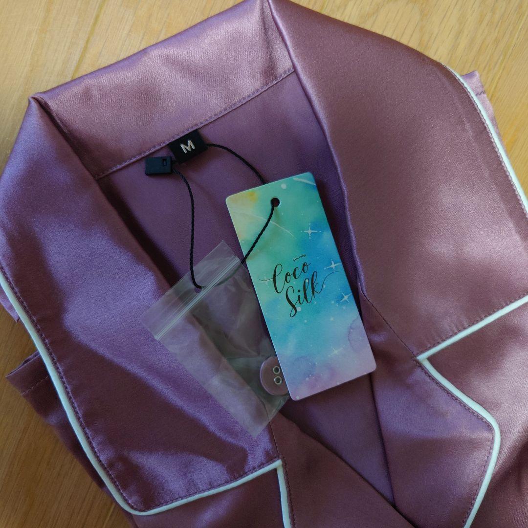 Coco Silk シルクパジャマ Mサイズ 上下セット