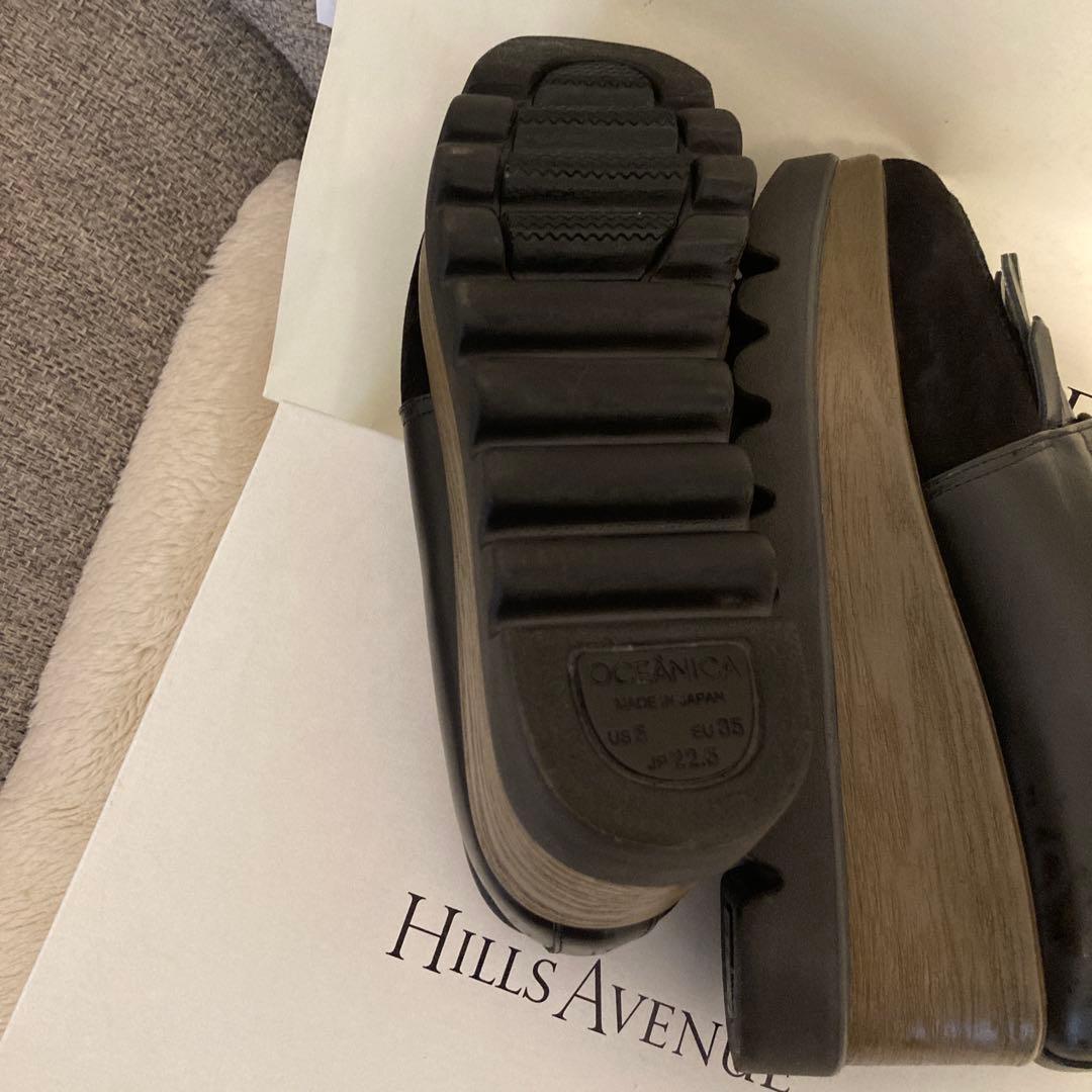 OCEÁNICA 黒 おとな可愛いシューズ　¥23000から50%OFF