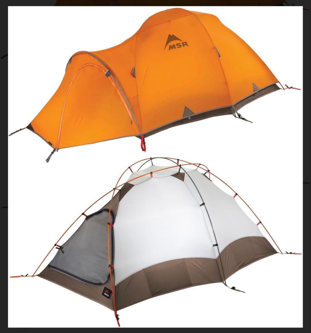 【MSR FURY】生産終了モデル 山岳用テント ２人用　未使用品