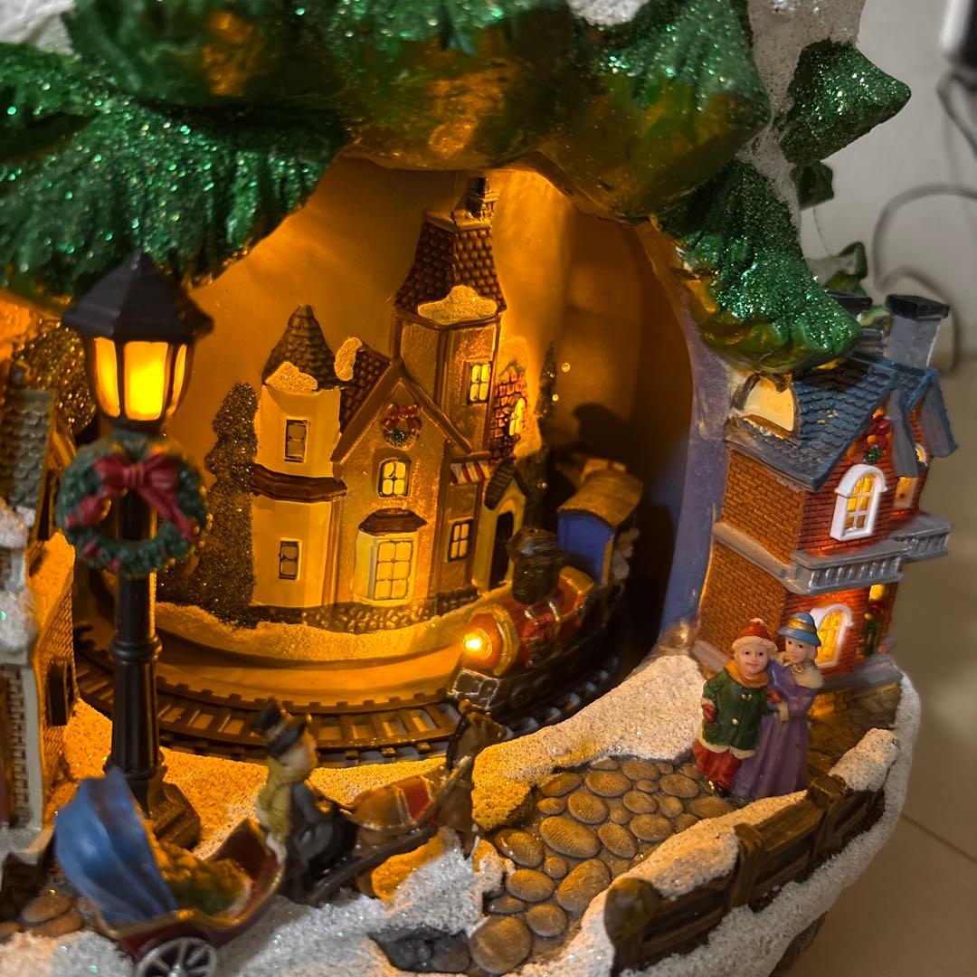 LED Animated Tree クリスマスツリー ジオラマ 音楽 ライト