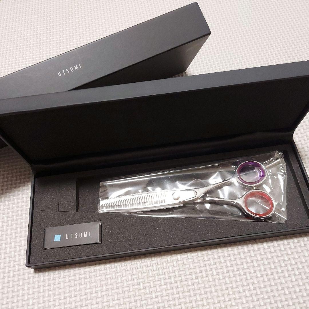 新品未使用 UTSUMI 内海 セニングシザー コーム付き