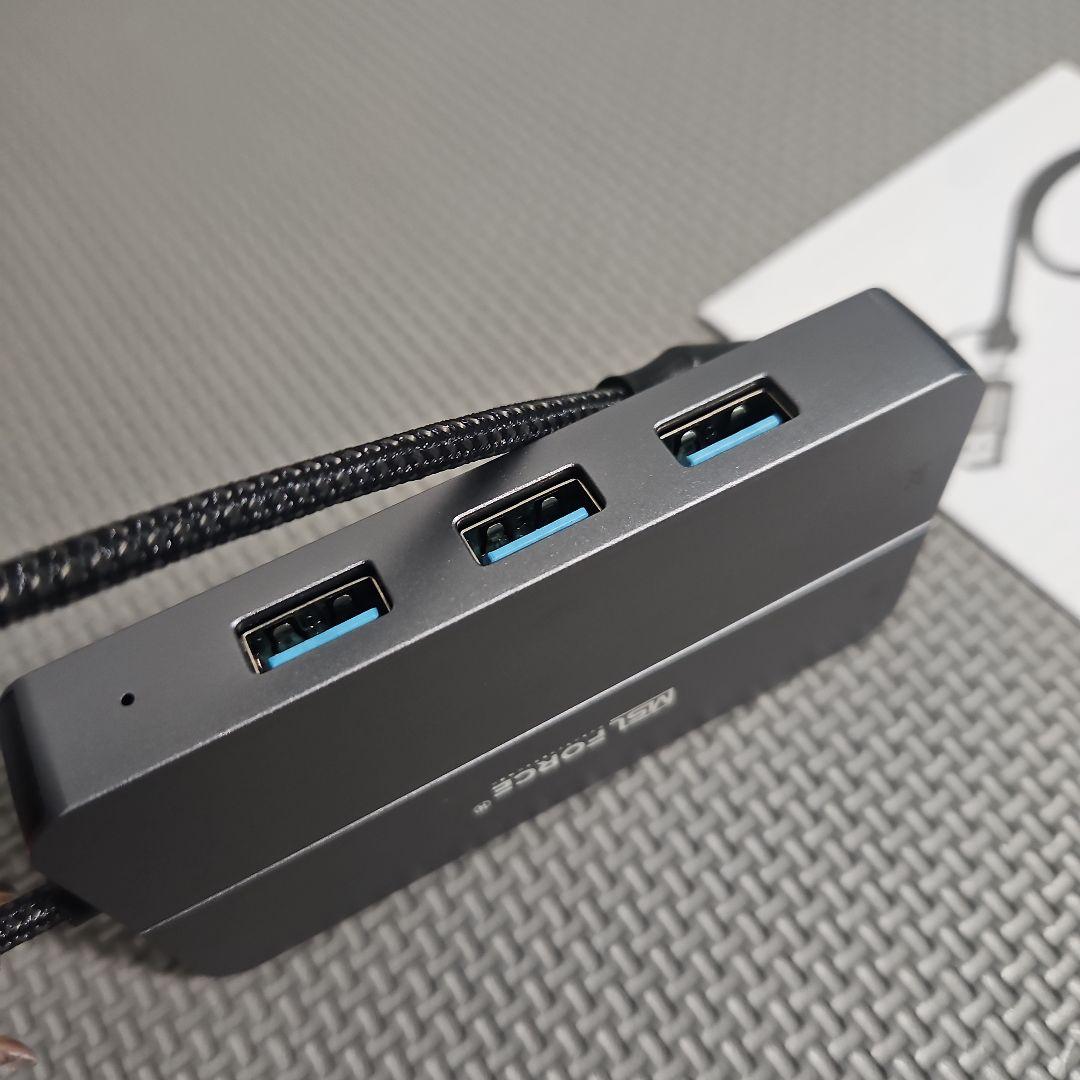 美品✨新品未使用 USB 3.0 & Type-C デュアルHDMIアダプター