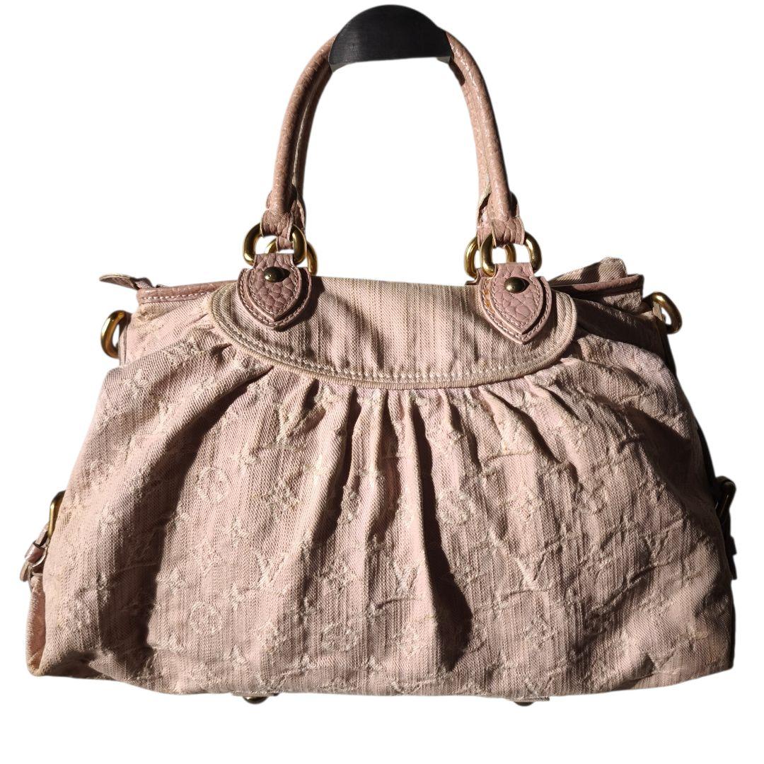 LOUIS VUITTON モノグラムデニム ネオガヴィMM（ローズ）