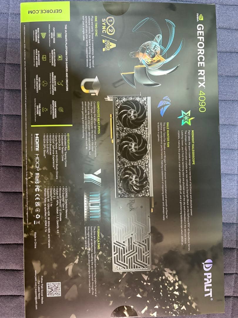 グラフィックボード・グラボ・ビデオカード Palit GeForce RTX4090 oc Nvidia GPU