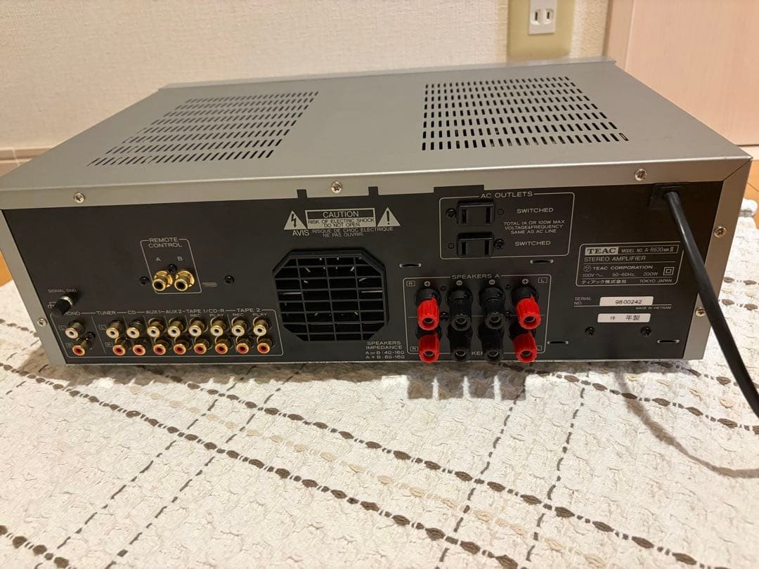 TEAC A-R630mkII ステレオプリメインアンプ　ティアック