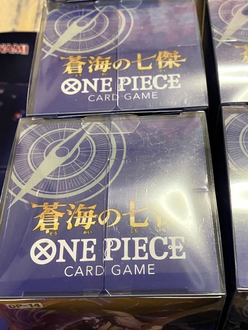 ワンピース　蒼海の七傑　テープ付き　9box