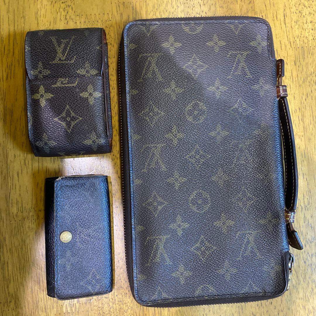 ルイヴィトントラベルポーチ、キーケース、シガレットケースです