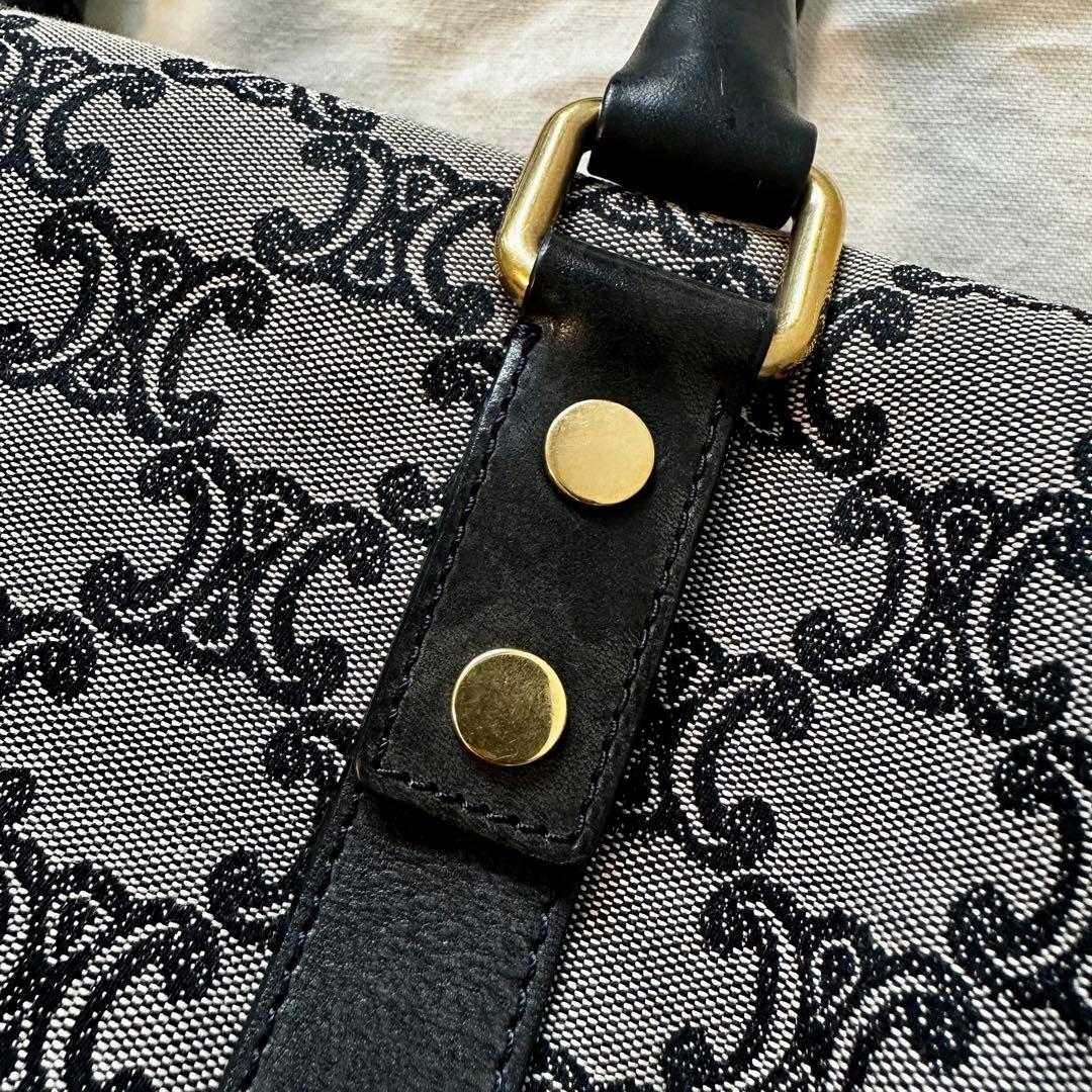 美品★CELINEセリーヌ★ボストントリオンフ★オールドセリーヌ希少