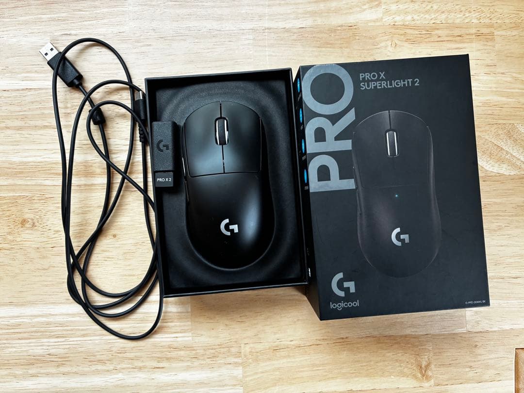 マウス・トラックボール Logitech PRO X SUPERLIGHT 2 Black