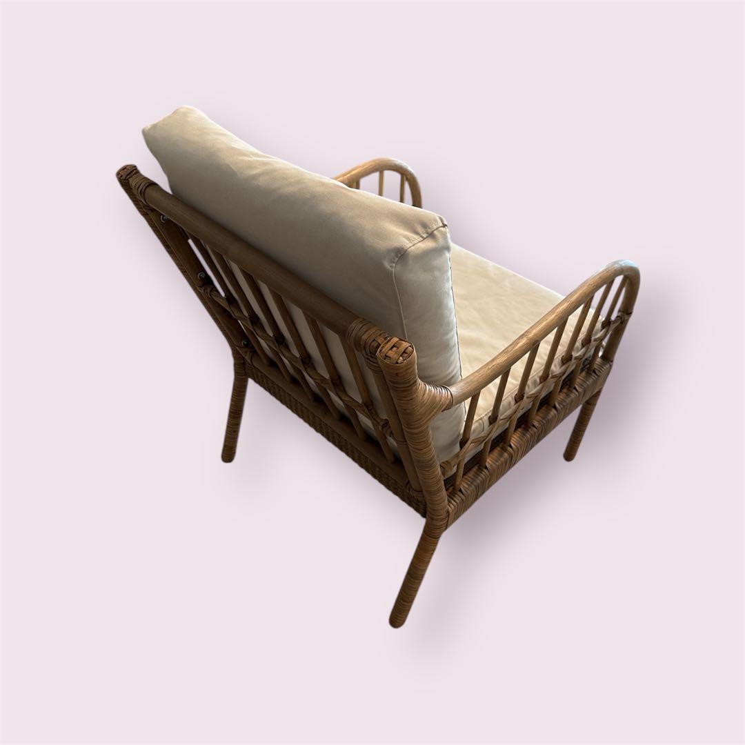 ★美品IKEA ホルムスタ 一人掛けラウンジチェア パーソナルチェア⬛︎送料無料⬛︎