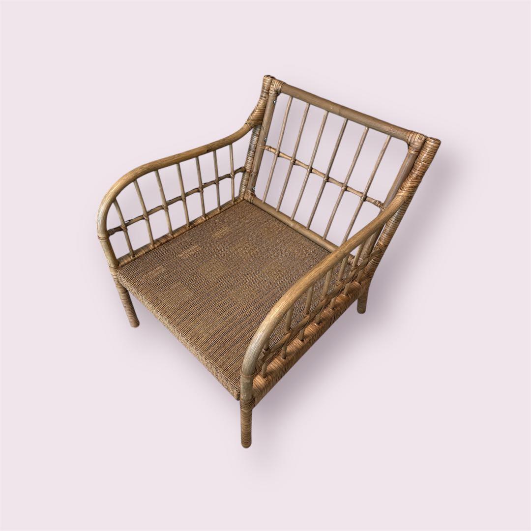 ★美品IKEA ホルムスタ 一人掛けラウンジチェア パーソナルチェア⬛︎送料無料⬛︎