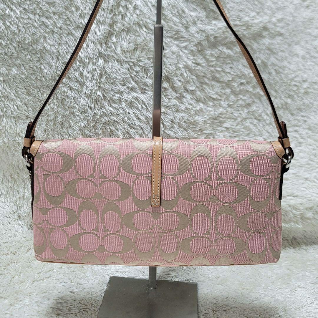 未使用✨コーチ シグネチャー クリップデミ ワンショルダー アクセサリーポーチ