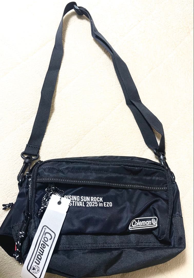 RSR2025×Coleman ウォーカーポーチ ブラック
