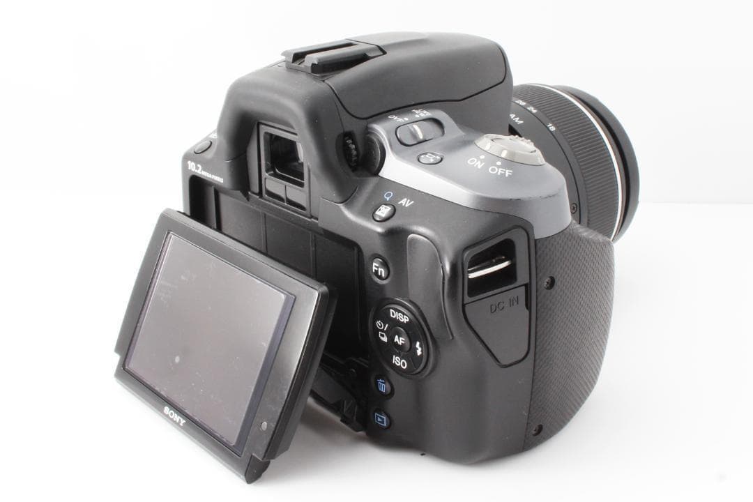 SONY α330 ダブルレンズキット　標準から望遠までOK　可動式液晶