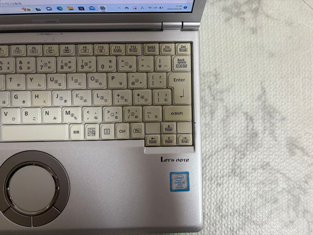 【中古美品】高性能 Panasonic CF-SZ6 i5 SSD Office