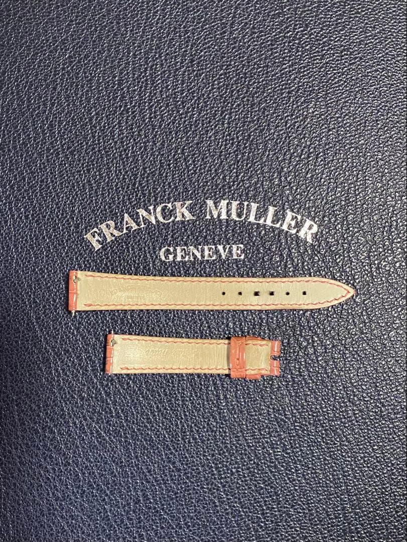 14mm フランクミュラー 純正 ピンク ストラップ ベルト