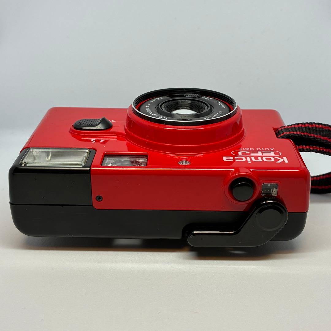 Konica EFJ レッド フィルムコンパクトカメラ