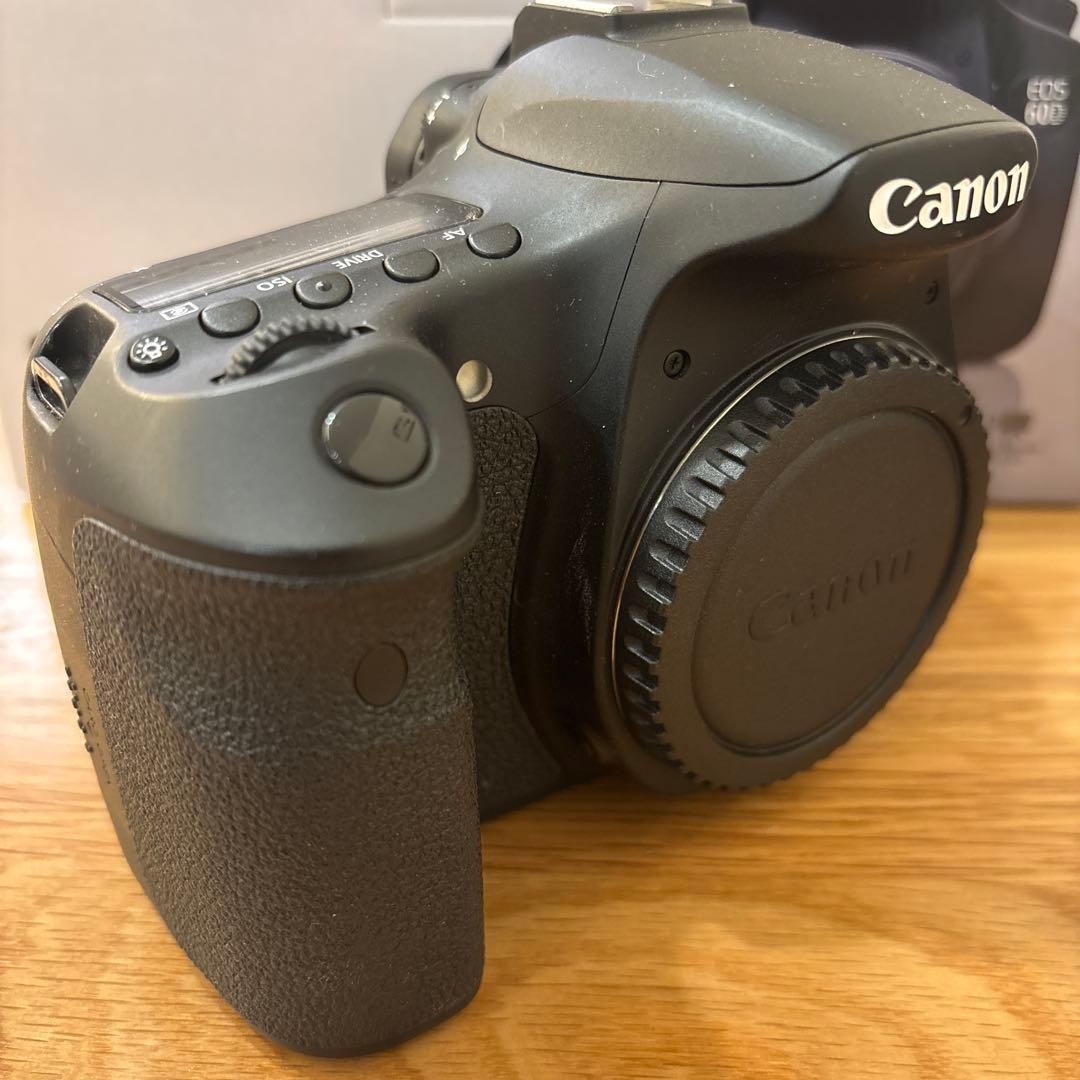 【超美品・箱付】Canon EOS 60D Wズームレンズ キット ベタつき無