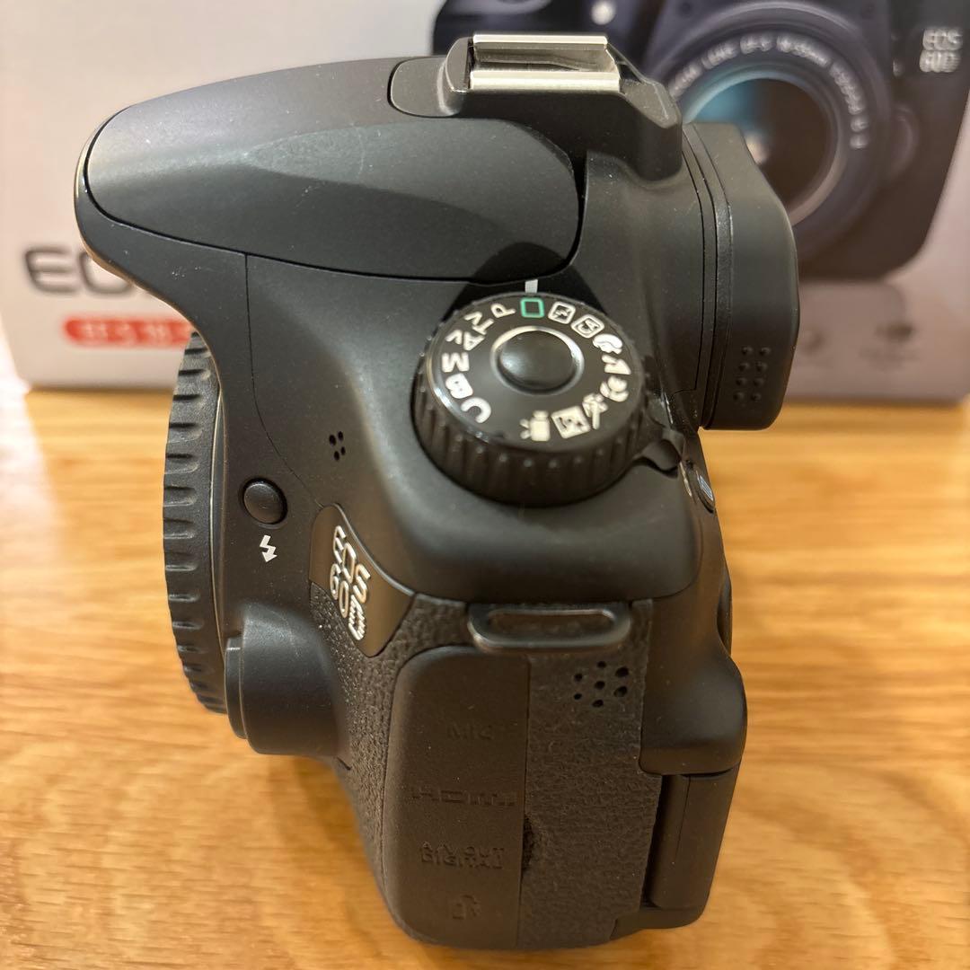 【超美品・箱付】Canon EOS 60D Wズームレンズ キット ベタつき無