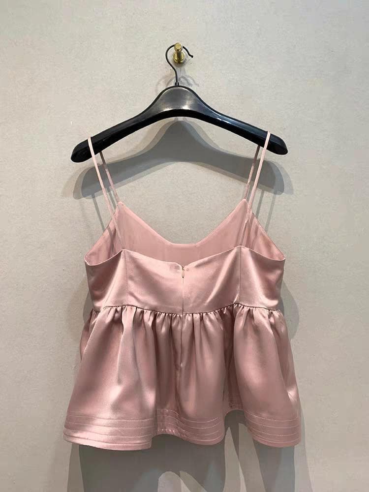 machatt マチャット　SATIN FLARE CAMISOLE