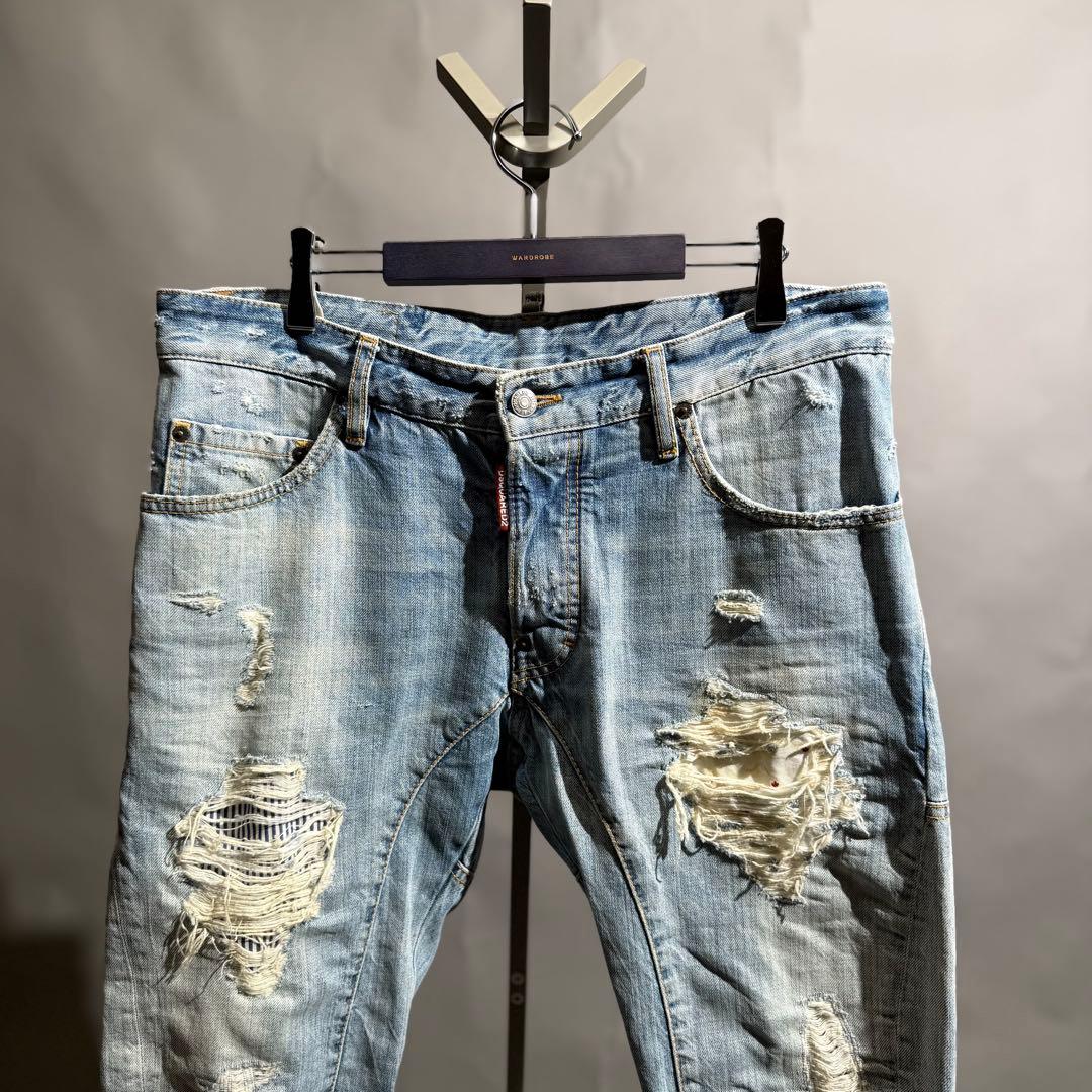 パンツ DSQUARED2 TIDY BIKER JEAN size48