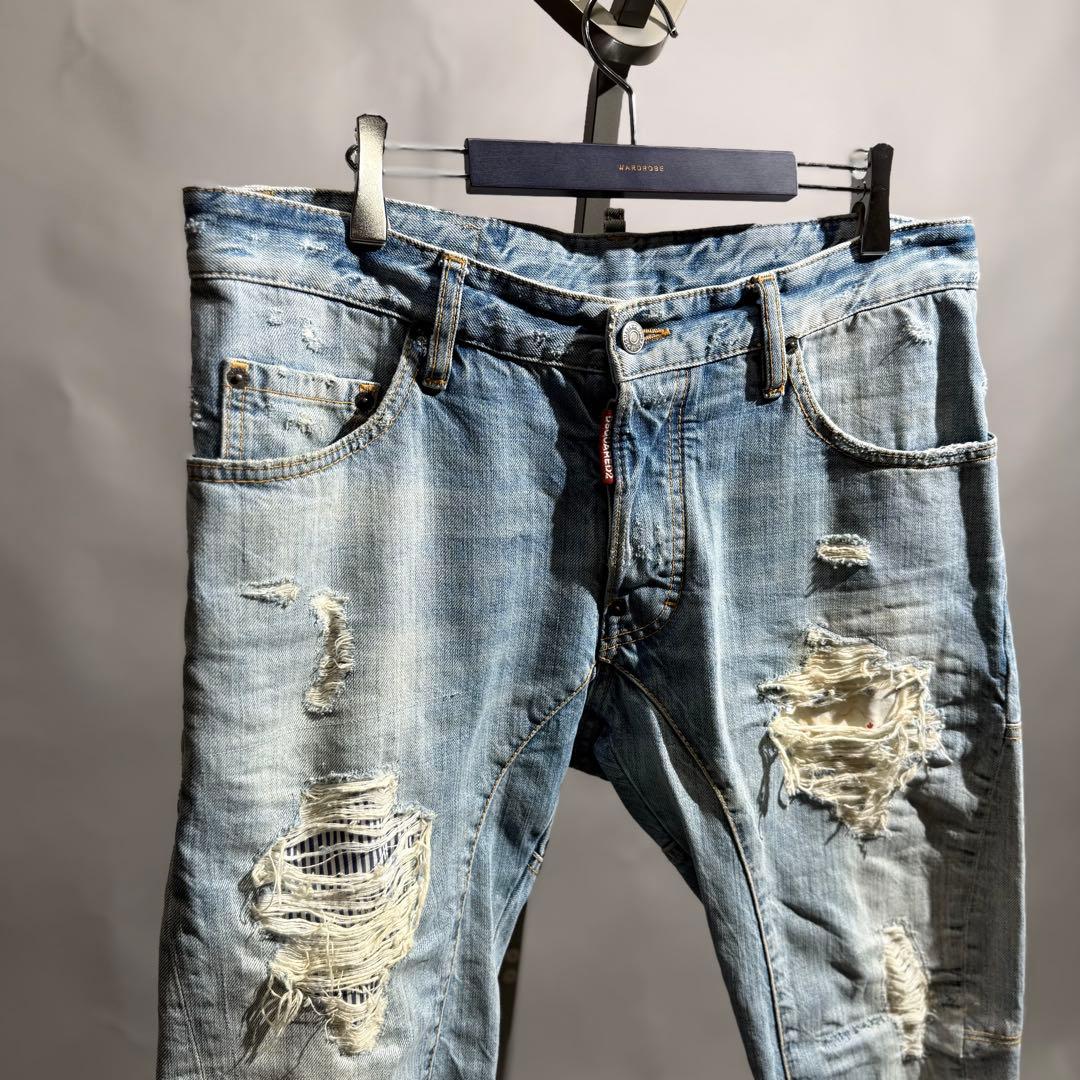 パンツ DSQUARED2 TIDY BIKER JEAN size48