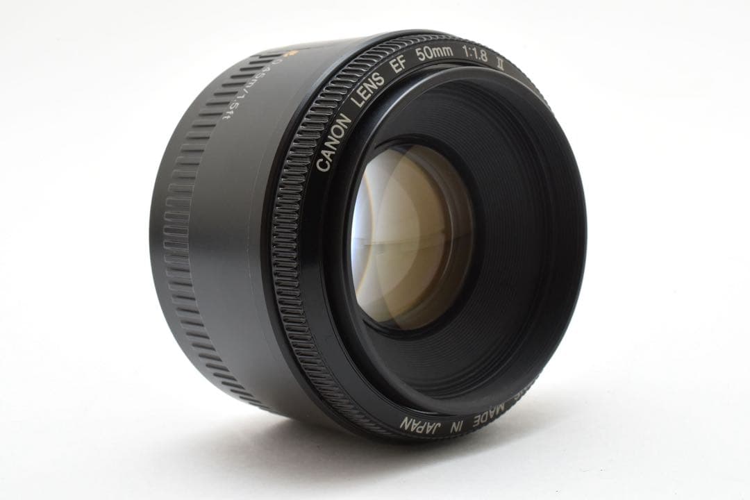付属品付き　キャノン 単焦点レンズ Canon EF 50mm F1.8 II