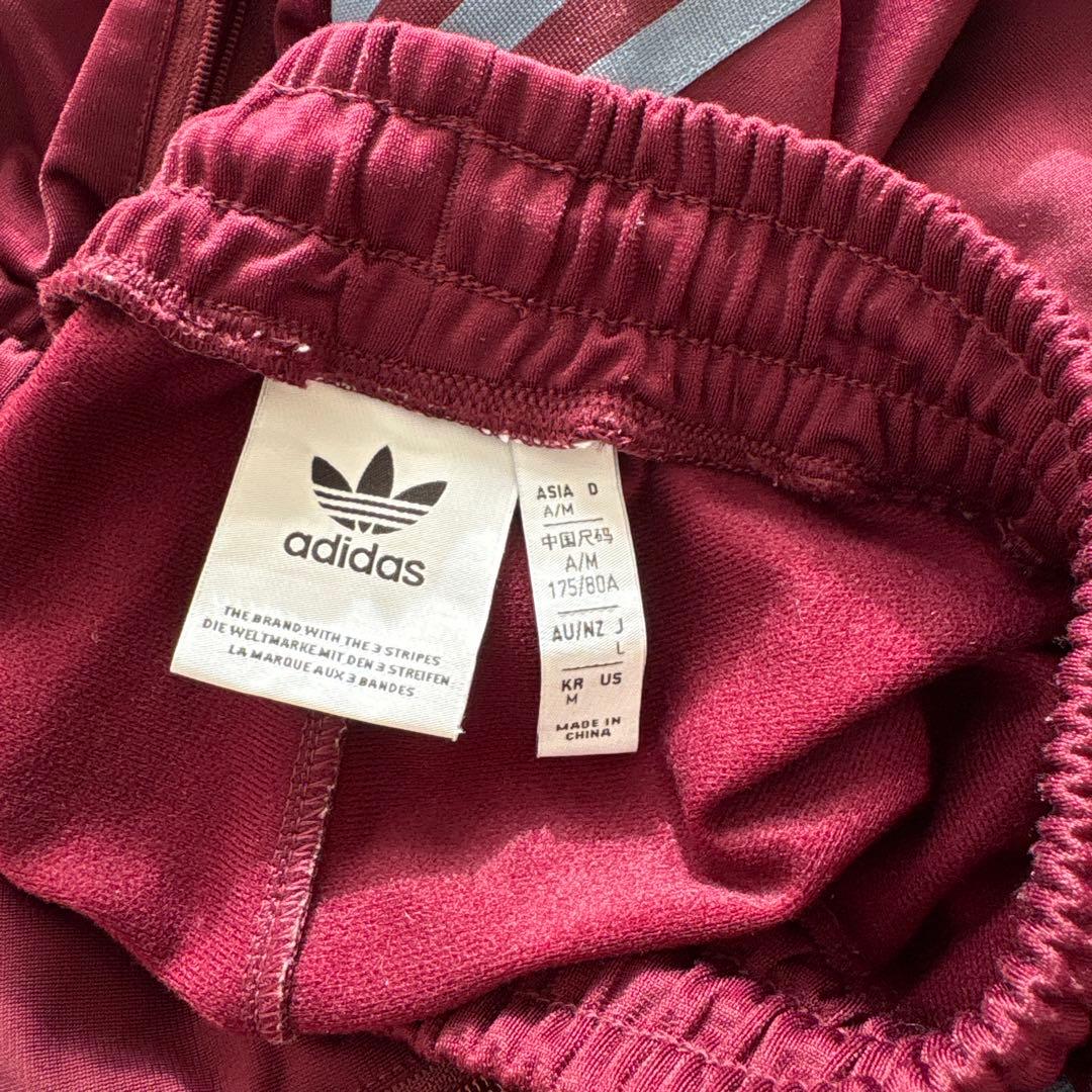 adidas Originals ベッケンバウアー トラックパンツ マルーン