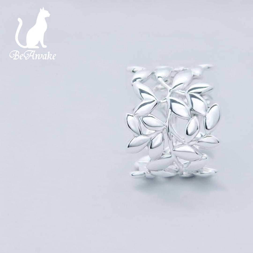 【新品仕上げ済】ティファニー オリーブ リーフ バンド リング