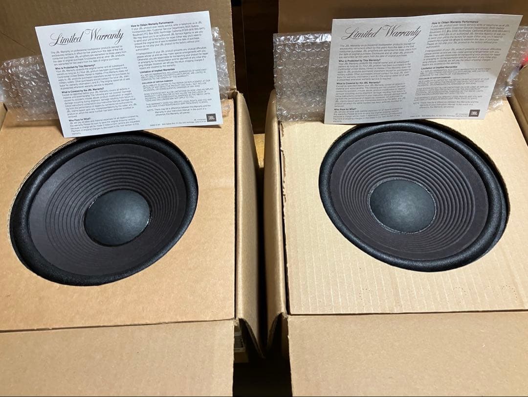 JBL 10inchウーハー ホーンドライバー 国産古箱 自作スピーカー