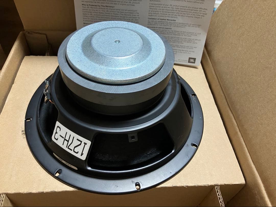 JBL 10inchウーハー ホーンドライバー 国産古箱 自作スピーカー