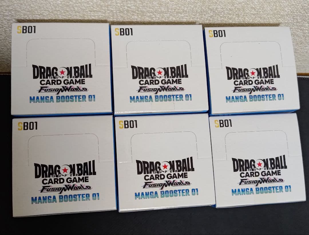 ドラゴンボールカードゲーム MANGA BOOSTER 01 6個セット