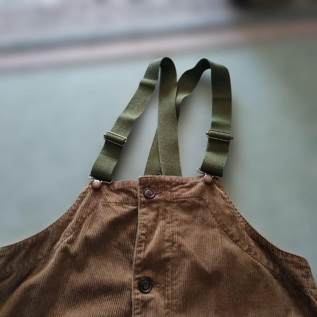 go hemp コーデュロイ オーバーオール