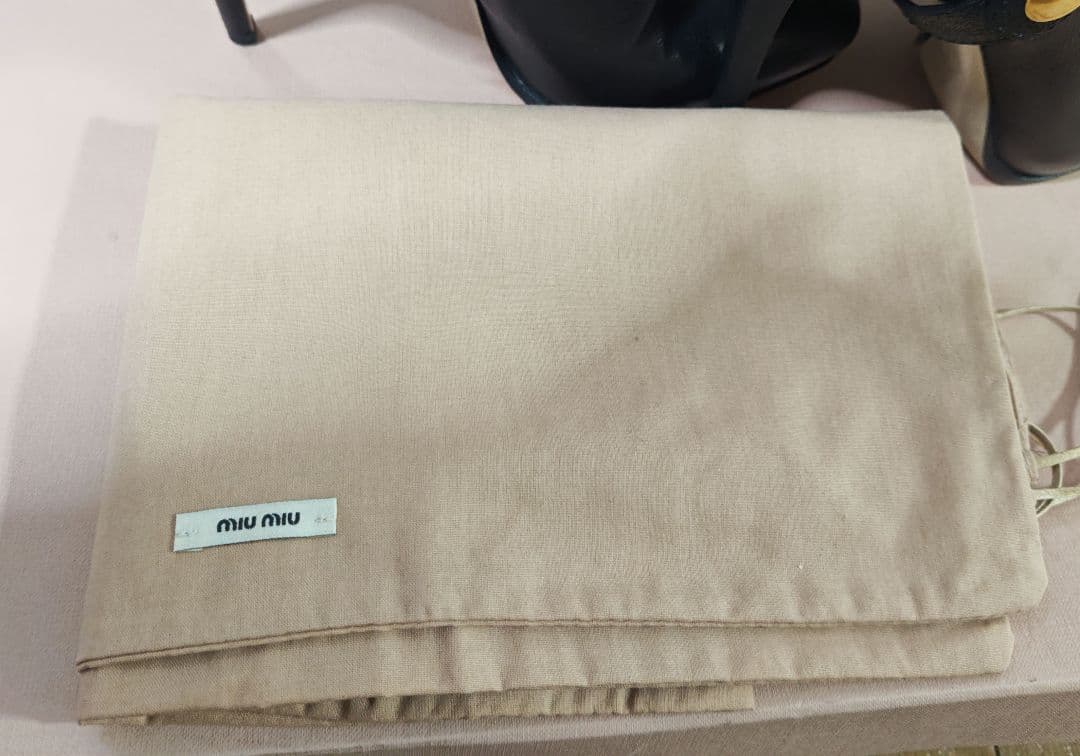 SALE★定価150,000円★MIU MIU★黒ブーツ★牛革