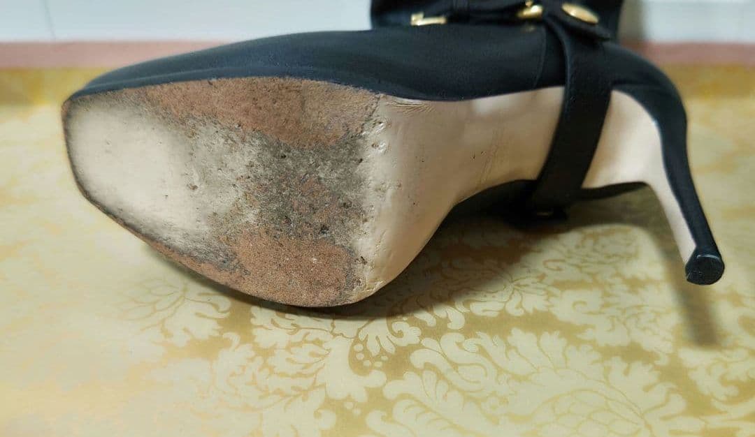 SALE★定価150,000円★MIU MIU★黒ブーツ★牛革