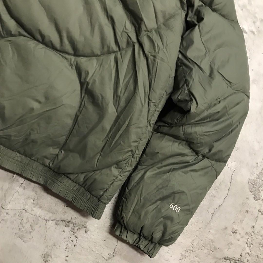 ノースフェイス/ダウン/ファーダウン/キルティング/グリーン/600フィル