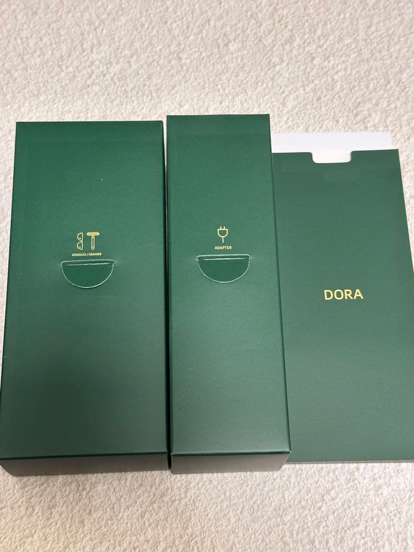 【新品未使用】JOVS DORA 脱毛器 ホワイトA367（Dora 1.2）