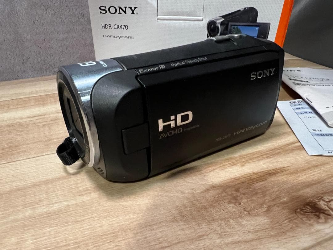 M*a様 美品 SONY デジタルビデオカメラ HDR-CX470 HANDYC
