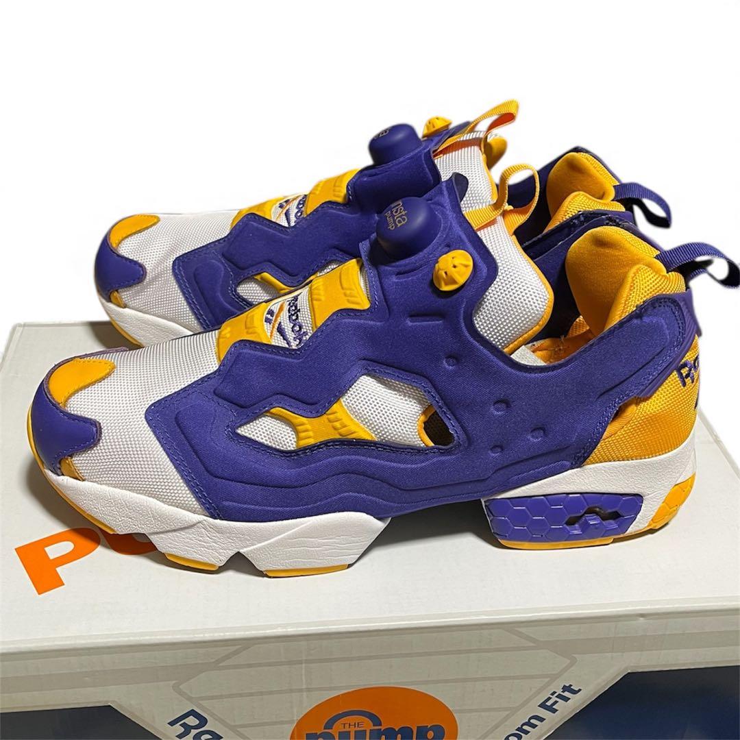 Reebok ポンプフューリー　レイカーズカラー　27.5