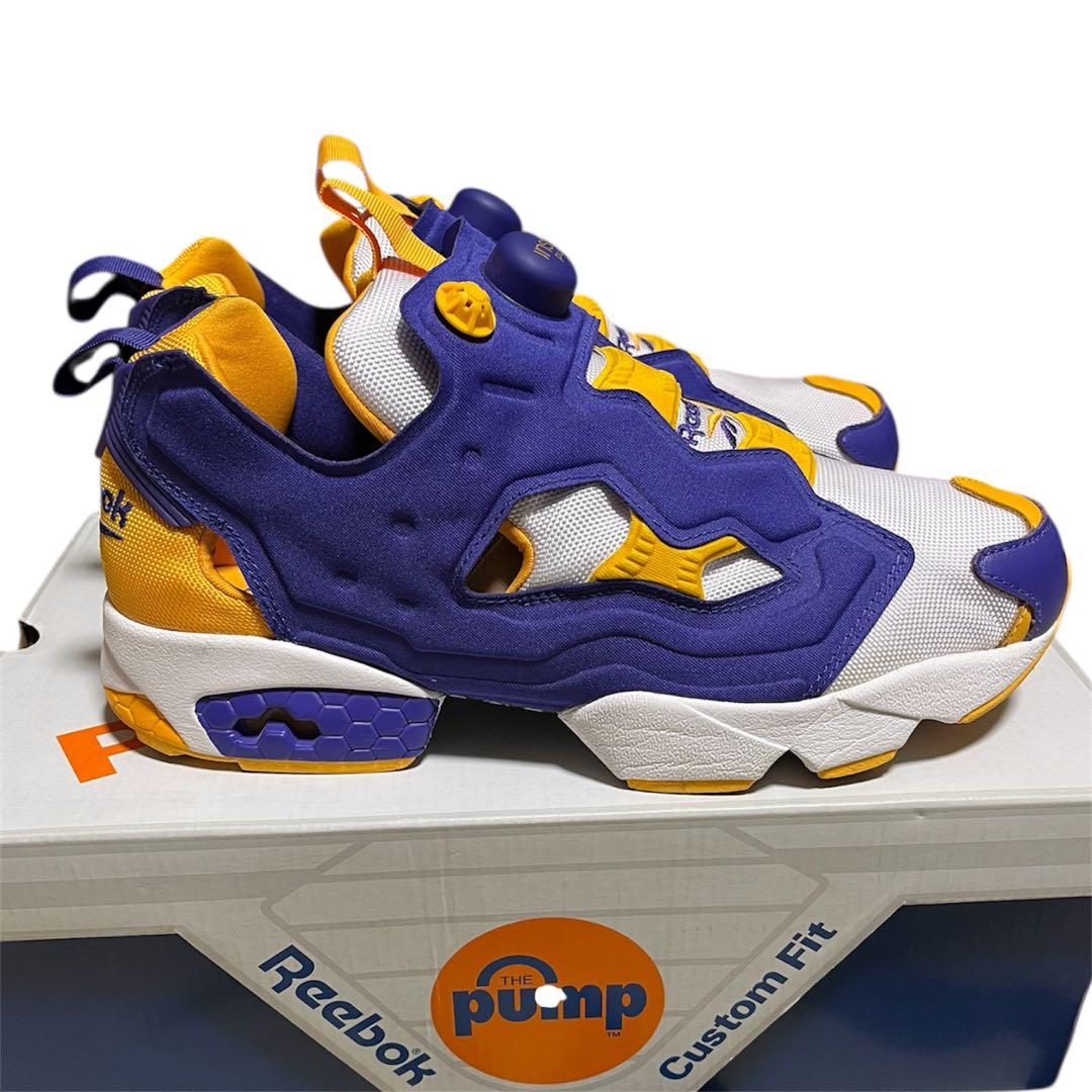 Reebok ポンプフューリー　レイカーズカラー　27.5