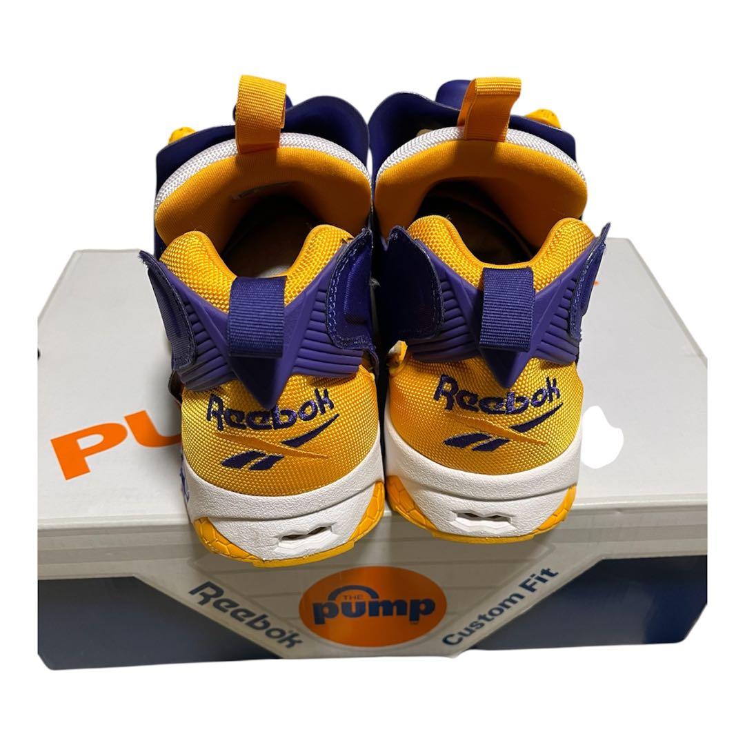 Reebok ポンプフューリー　レイカーズカラー　27.5