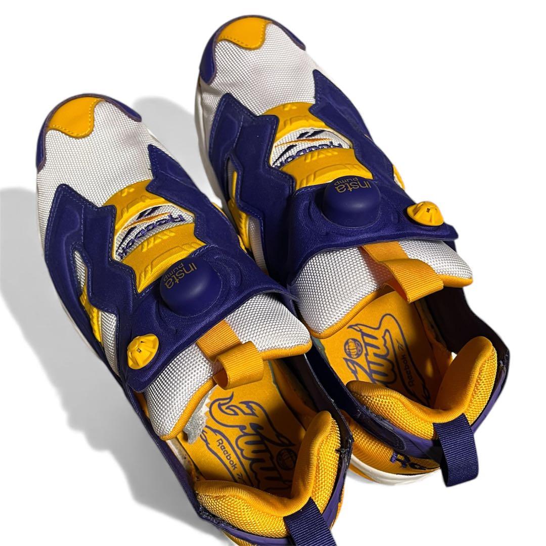 Reebok ポンプフューリー　レイカーズカラー　27.5