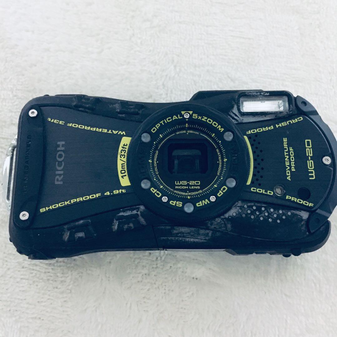 RICOH リコー WG-20 防水 防塵 耐衝撃 現場 耐寒 タフカメラ