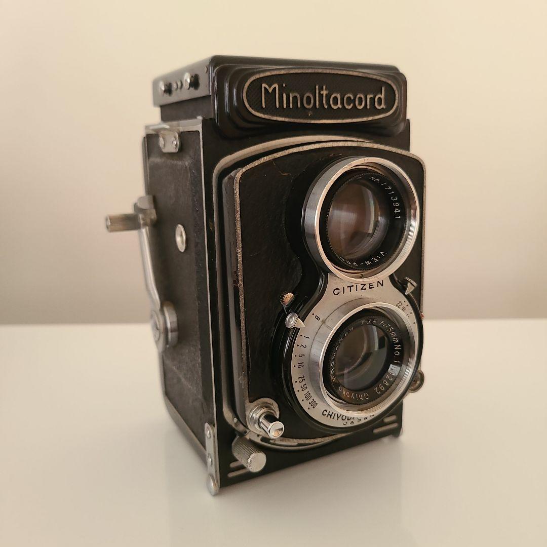 ミノルタオートコード二眼レフカメラ