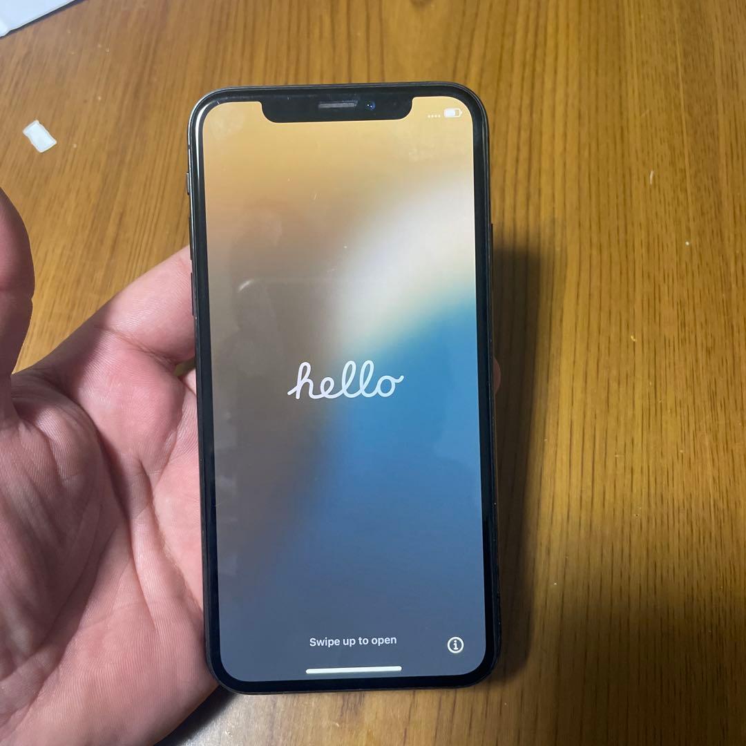 Apple iPhone XSスペースグレー 本体 256GB