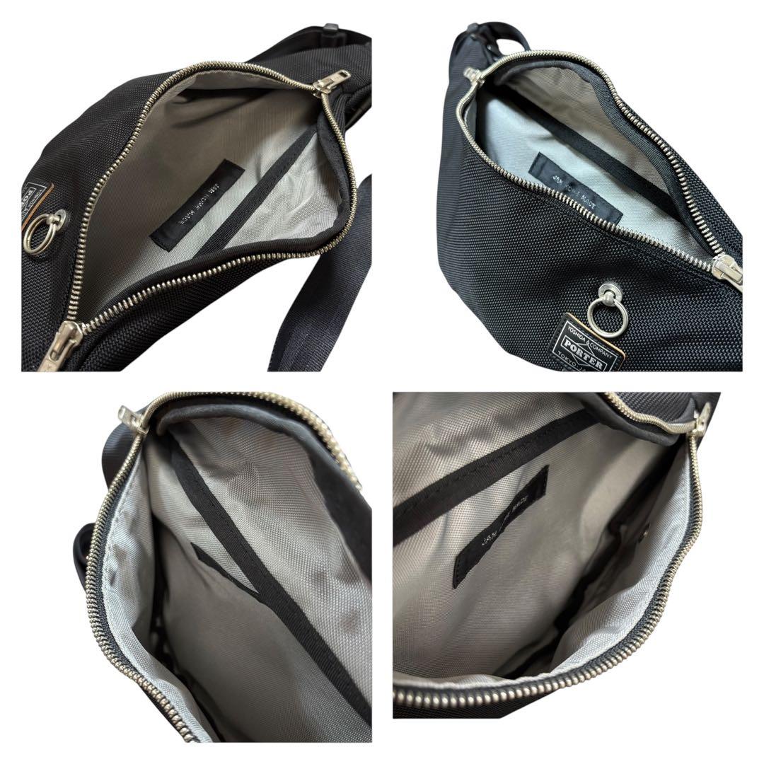 極美品 PORTER JAM  MADE ボディバッグ ウエストバッグ