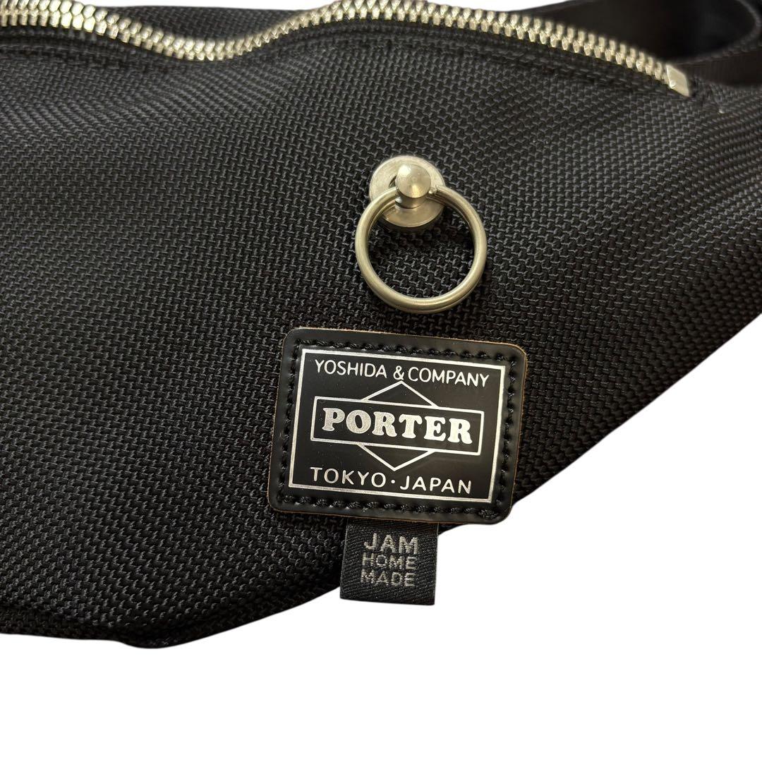 極美品 PORTER JAM  MADE ボディバッグ ウエストバッグ